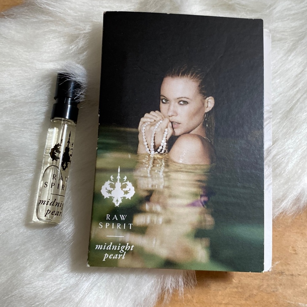 New Raw Spirit midnight pearl eau de parfum sample 2 ml